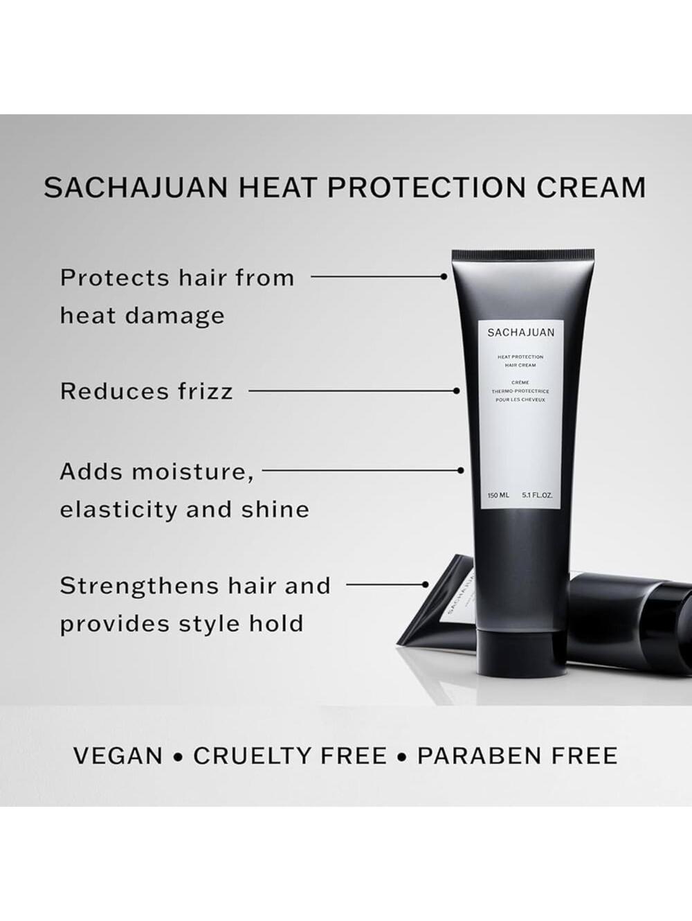 SACHAJUAN Heat Protection Cream 150 ml / 5.1 oz NEW/SEALED